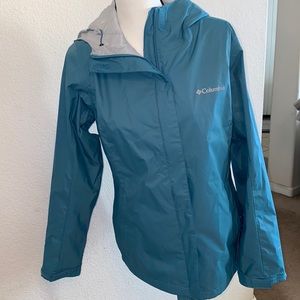 Columbia Timber Pointe II Hooded Waterproof Rain Shell Jacket